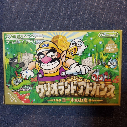 Seal Box Included Wario Land Advance Yokie's Treasure
