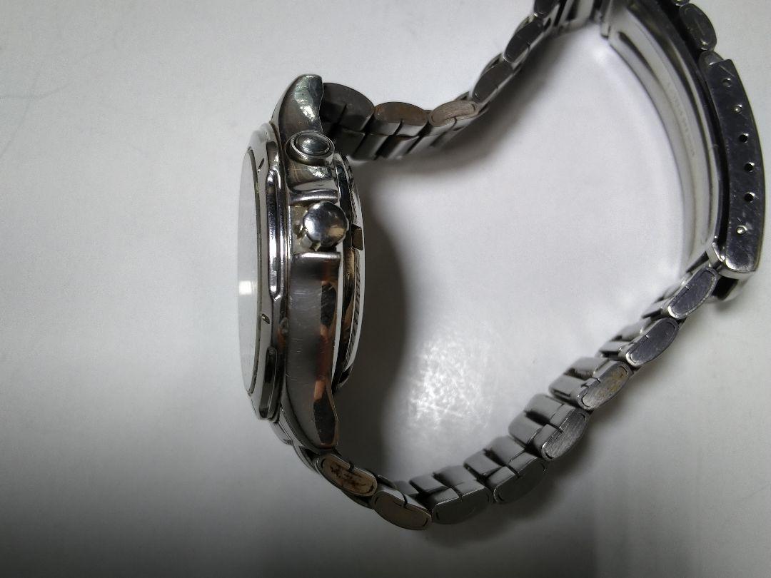 Blue Dial Stainless Steel SEIKO iNETIC SQ 50 Skeleton