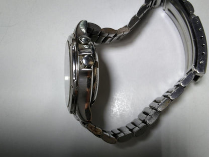 Blue Dial Stainless Steel SEIKO iNETIC SQ 50 Skeleton