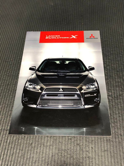 Lancer Evolution X Catalog Set of 4