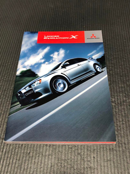 Lancer Evolution X Catalog Set of 4