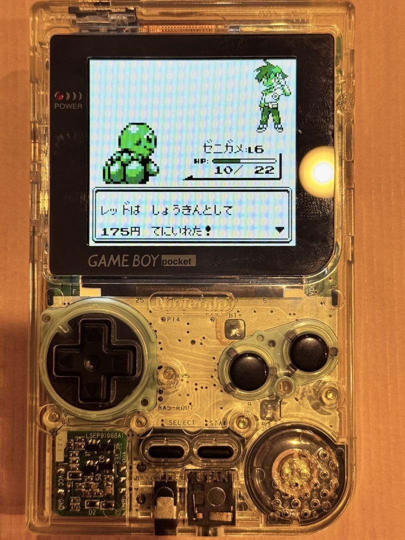 Game Boy Pocket Clear (IPS LCD Replacement)
