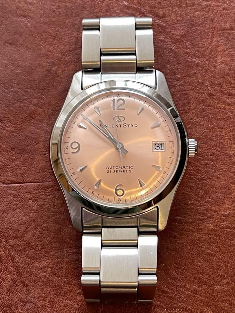 Orient Star 21 Jewels Saffron Pink