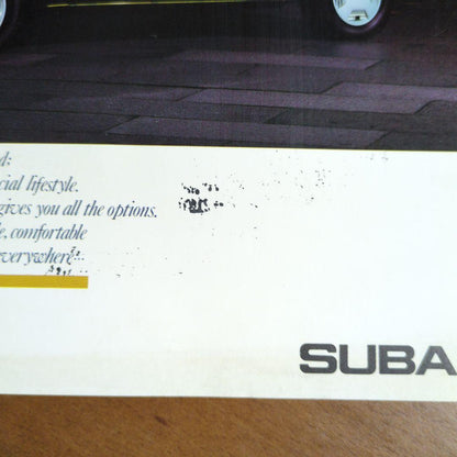 Old Car Catalog: SUBARU ALL NEW Leone Catalog 1980s