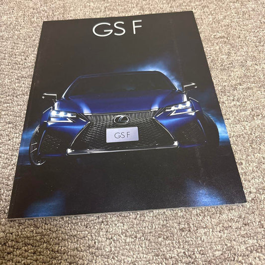 Lexus GS F Catalog 2019 October Edition
