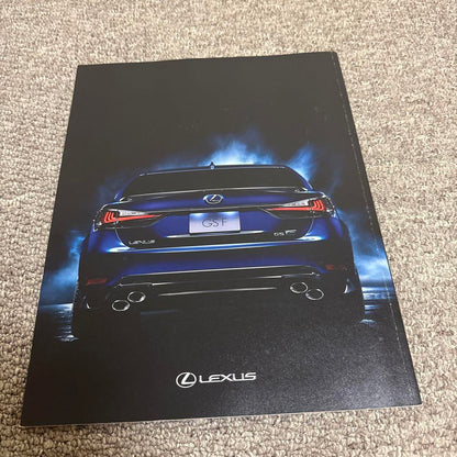 Lexus GS F Catalog 2019 October Edition