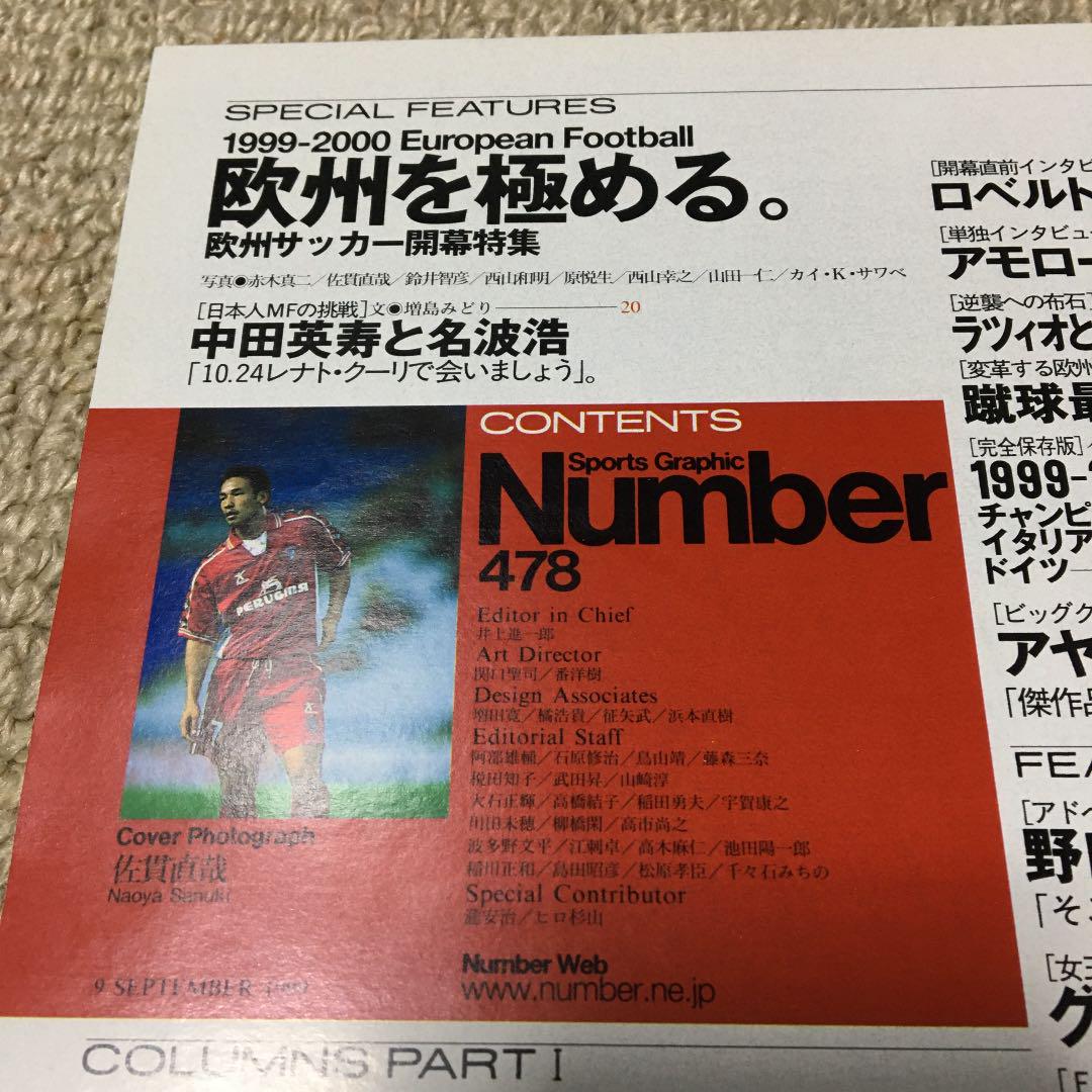 Number Sports Graphic Number 478