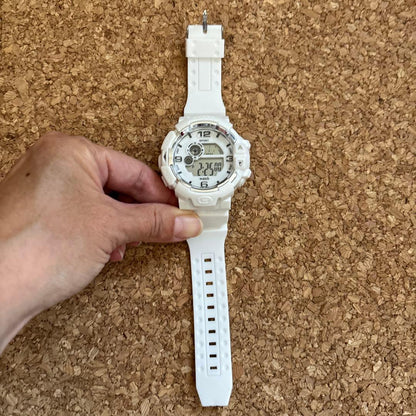 New Digital Watch White
