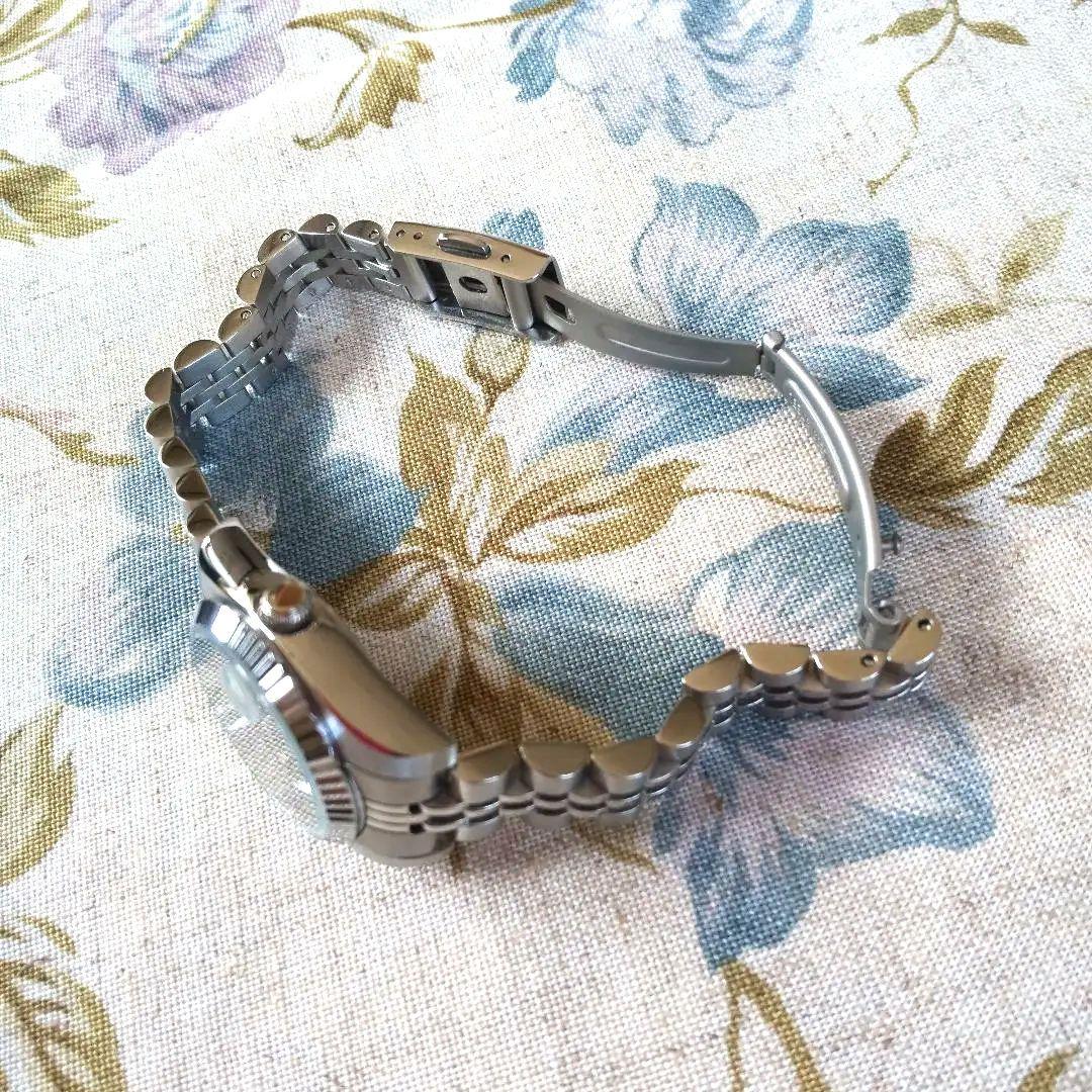 Ladies' Technos Digital Wristwatch One-Touch On/Off Burgundy Color