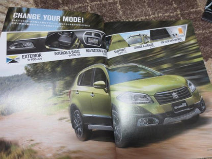 2015.2 SX4 S Cross Original Catalog P22 With Accessories Catalog