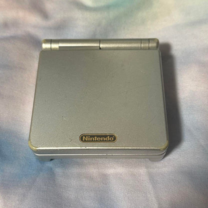 Limited Price Drop Game Boy Advance SP Platinum Silver AGS-001