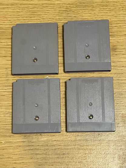 Battery Replaced Pocket Monsters Game Boy 4 Set