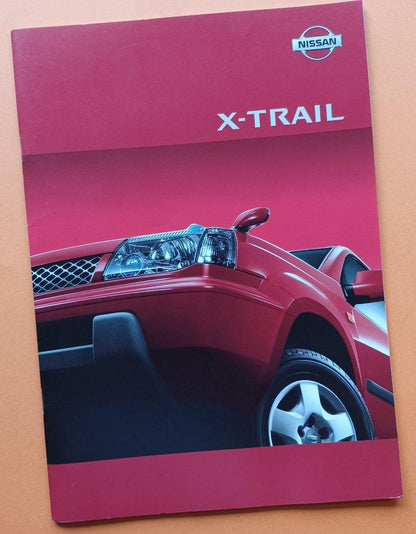 Beautiful Condition 2000 Nissan X-TRAIL First Generation T30 Type Initial Catalog + CD