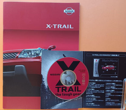 Beautiful Condition 2000 Nissan X-TRAIL First Generation T30 Type Initial Catalog + CD