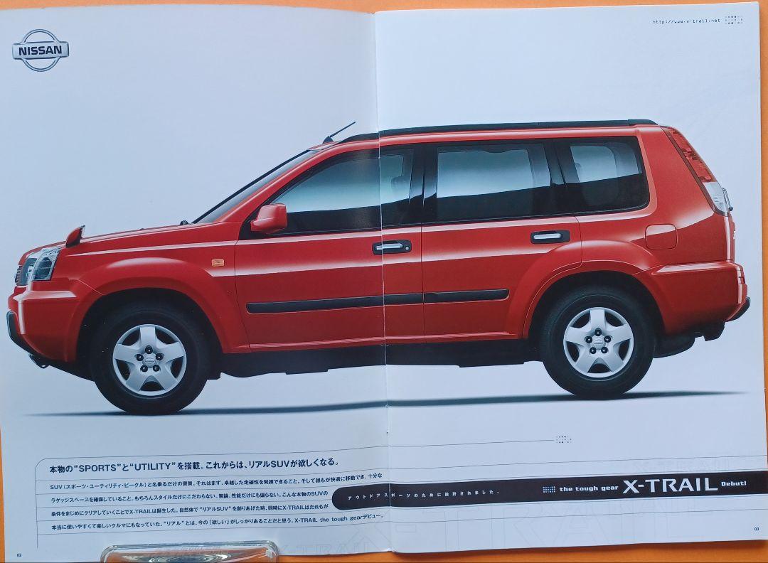 Beautiful Condition 2000 Nissan X-TRAIL First Generation T30 Type Initial Catalog + CD