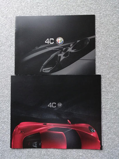 Alfa Romeo 4C Catalog
