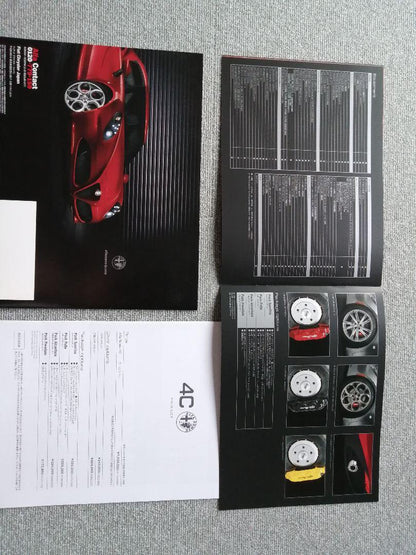 Alfa Romeo 4C Catalog