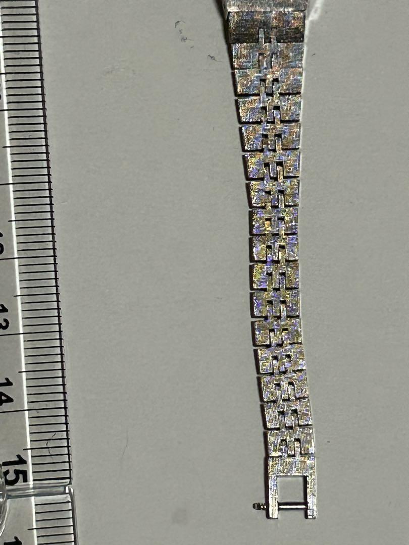 Vintage Citizen 4-674189S 23JEWELS Winding Cut Glass