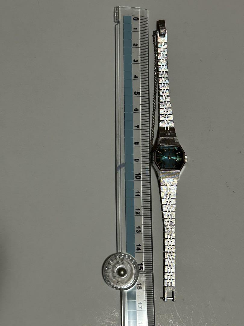 Vintage Citizen 4-674189S 23JEWELS Winding Cut Glass
