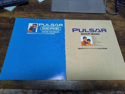 Nissan Pulsar Catalog Set of 4 Volumes (N14, N15 Series)