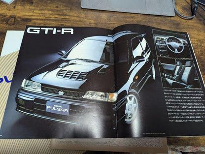 Nissan Pulsar Catalog Set of 4 Volumes (N14, N15 Series)