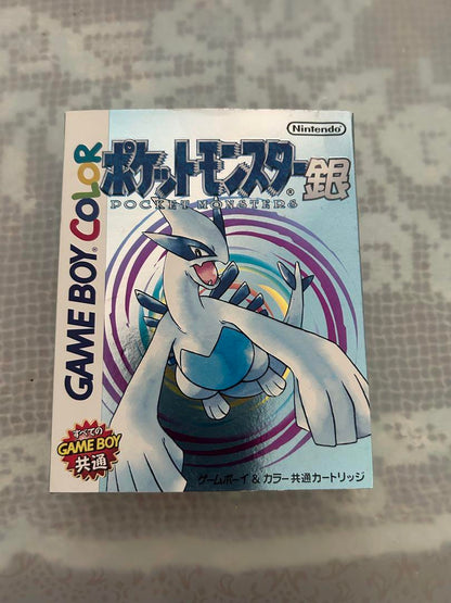 Pokémon Silver Game Boy Color No Cartridge
