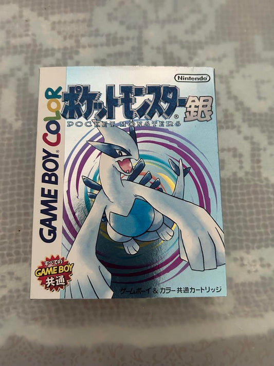 Pokémon Silver Game Boy Color No Cartridge