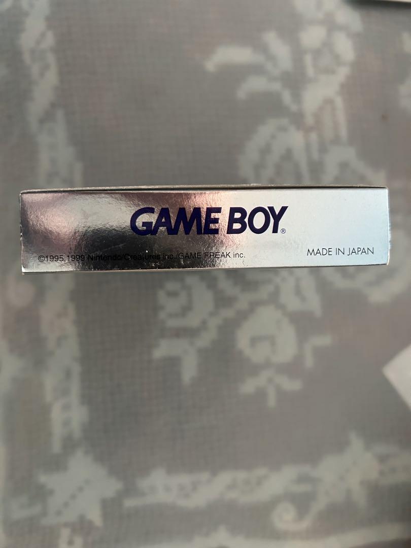 Pokémon Silver Game Boy Color No Cartridge