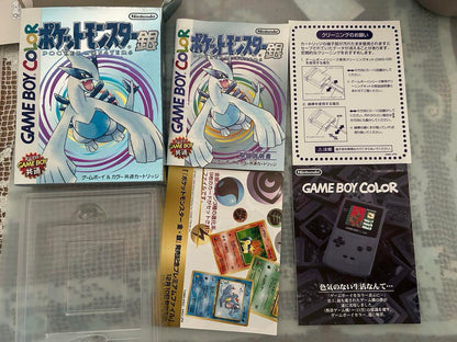 Pokémon Silver Game Boy Color No Cartridge