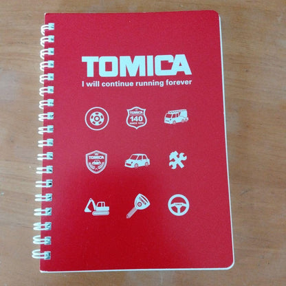 Brand New Tomica Collection and Memo Pad Set by Morinaga Takuro