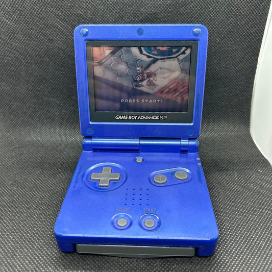 Game Boy Advance SP Cobalt Blue Sonic Battle Software