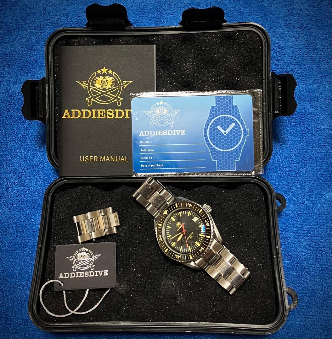 ADDIESDIVE Divers Watch 2-Set