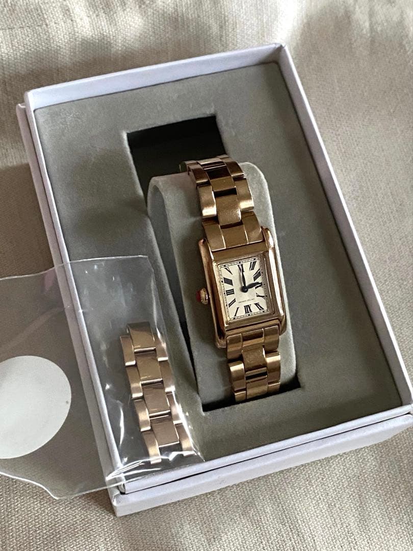 UNITED ARROWS UAB Square Metal Watch