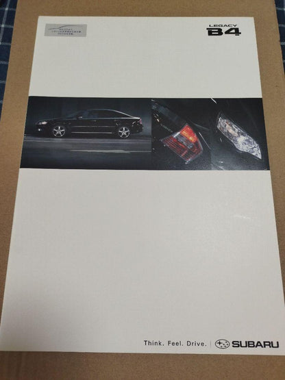 Subaru Legacy B4 Catalog