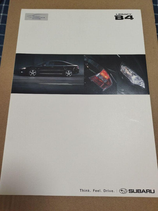 Subaru Legacy B4 Catalog