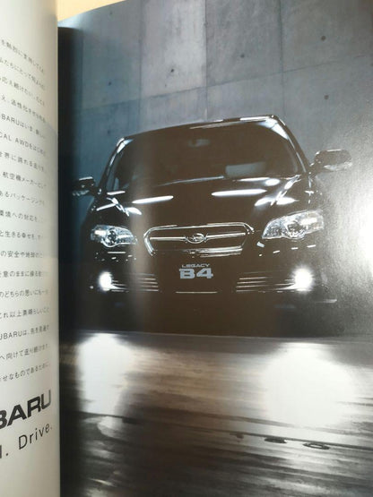 Subaru Legacy B4 Catalog