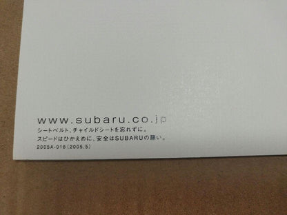 Subaru Legacy B4 Catalog
