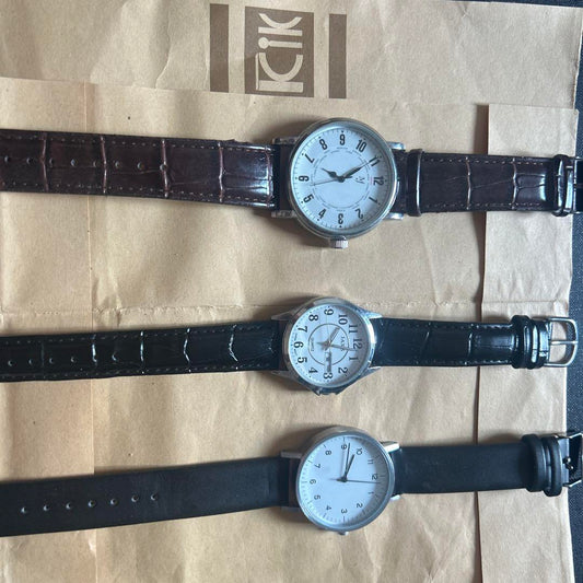 Analog Winding Watch 3-Pack