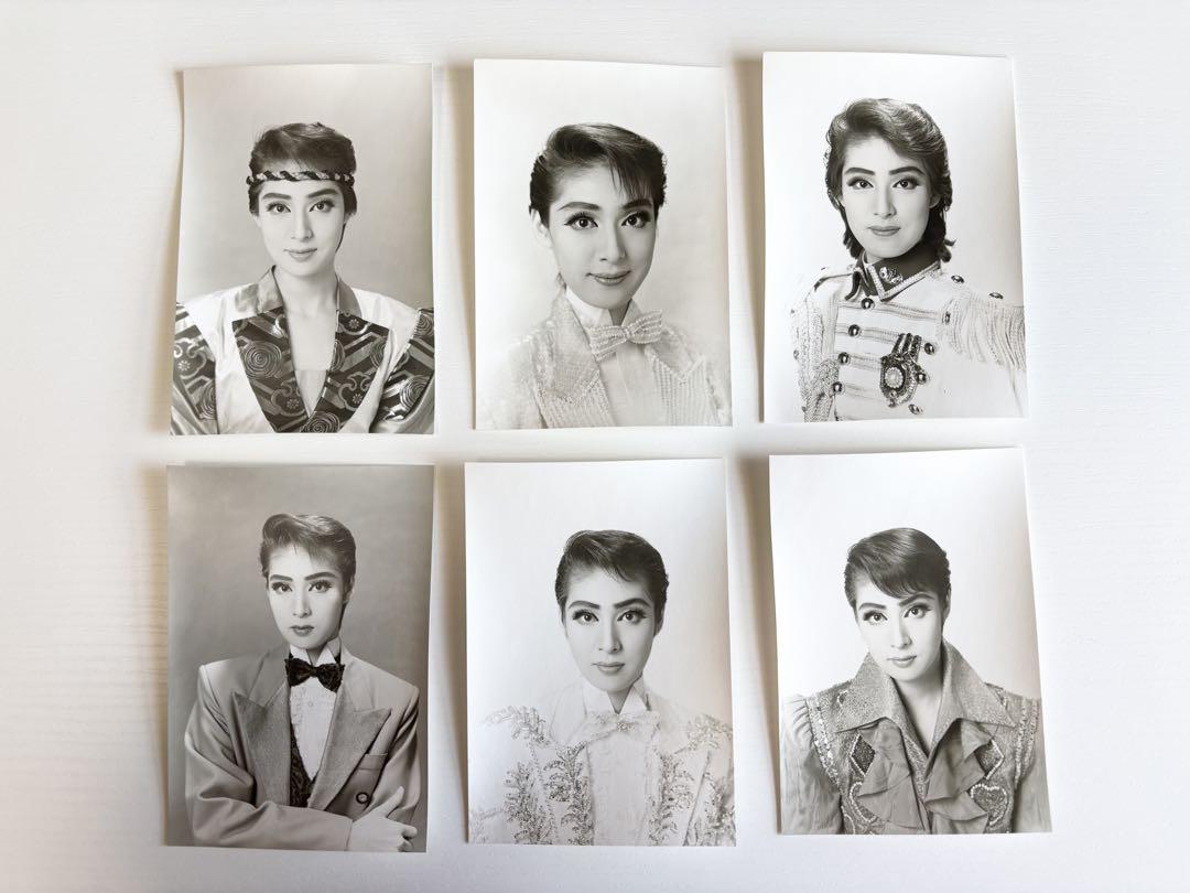 Tokyo Revue Takarazuka Official Yuko Tanaka Black and White Photo Set