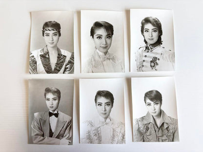 Tokyo Revue Takarazuka Official Yuko Tanaka Black and White Photo Set