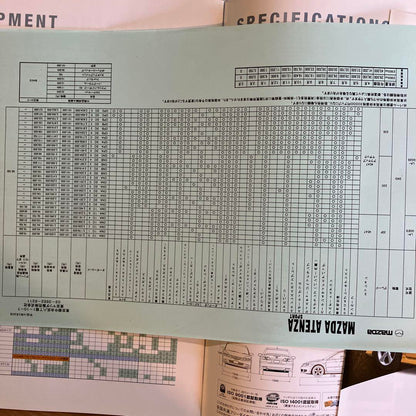 Mazda Atenza Sport Catalog Manual
