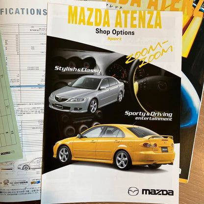 Mazda Atenza Sport Catalog Manual