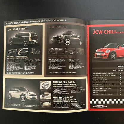 Mini Cooper Catalog Including Options