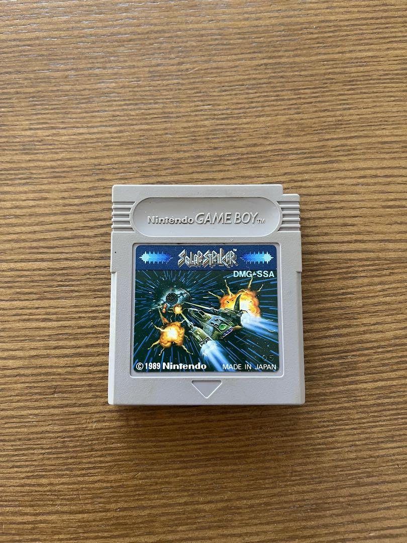 [Functionality Confirmed] Solar Striker Game Boy Software DMG-SSA
