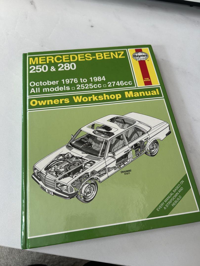 Mercedes-Benz 250 & 280 Service Manual
