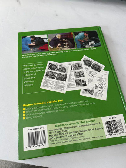 Mercedes-Benz 250 & 280 Service Manual