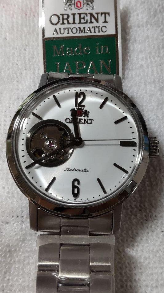 Unused ORIENT Open Heart Automatic Winding Watch Mechanical WV0431DB