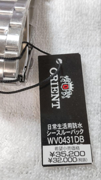 Unused ORIENT Open Heart Automatic Winding Watch Mechanical WV0431DB