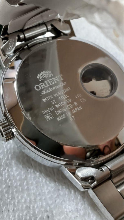 Unused ORIENT Open Heart Automatic Winding Watch Mechanical WV0431DB