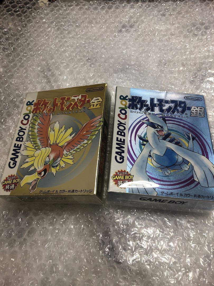 Pokemon Gold Silver Complete Game Boy